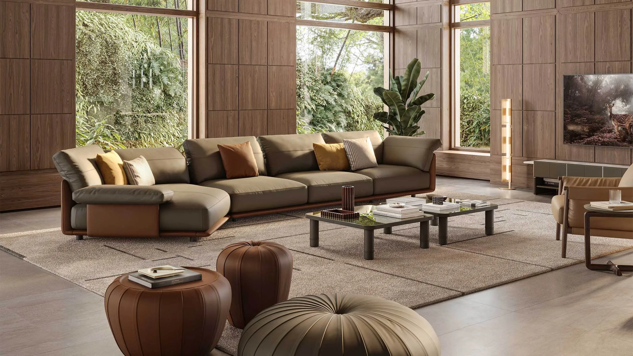 poltrona frau blisscape sofa by serafini and palombo