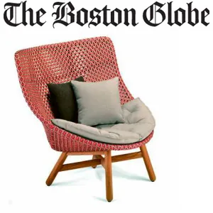 Dedon - Mbrace chair - in Boston Globe May 21 2016 - at Showroom
