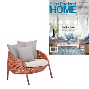 Dedon - Ahnda collection by Stephen Burks - in New England Home March–April 2017 - at Showroom