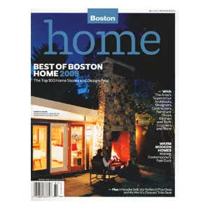 Poliform - closet system - in Boston Magazine Winter 2008 - at Showroom