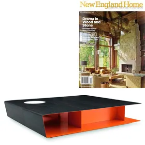 Poliform - Paris-Seoul coffee table by Jean-Marie Massaud - in New England Home November–December 2012 - at Showroom