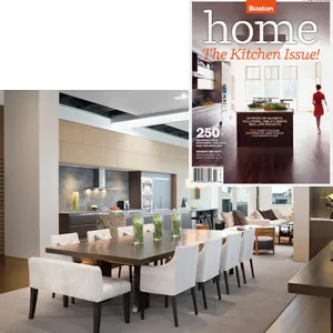 Flexform - sofas in a penthouse by Meichi Peng - in Boston Magazine Home Fall 2009 - at Showroom