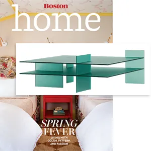 Glas Italia - Kazimir tempered-glass coffee table - in Boston Home Spring 2026 - at Showroom