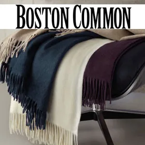 Muse - cashmere throws - in Boston Common Newsletter November 4 2014 - at Showroom