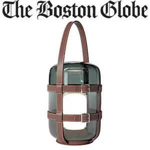 De Padova - Firefly portable lamp by Alexander Åhnebrink - in Boston Globe November 18 2016 - at Showroom