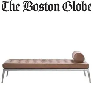 Flexform - Magi daybed - in Boston Globe November 27 2015 - at Showroom