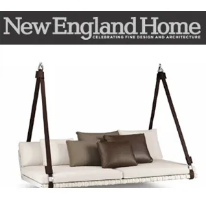 Dedon - City Camp hanging swing - in New England Home January 2013 - at Showroom