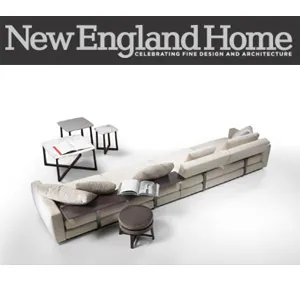 Flexform - Feel Good Alto sofa by Antonio Citterio - in New England Home December 2010 - at Showroom