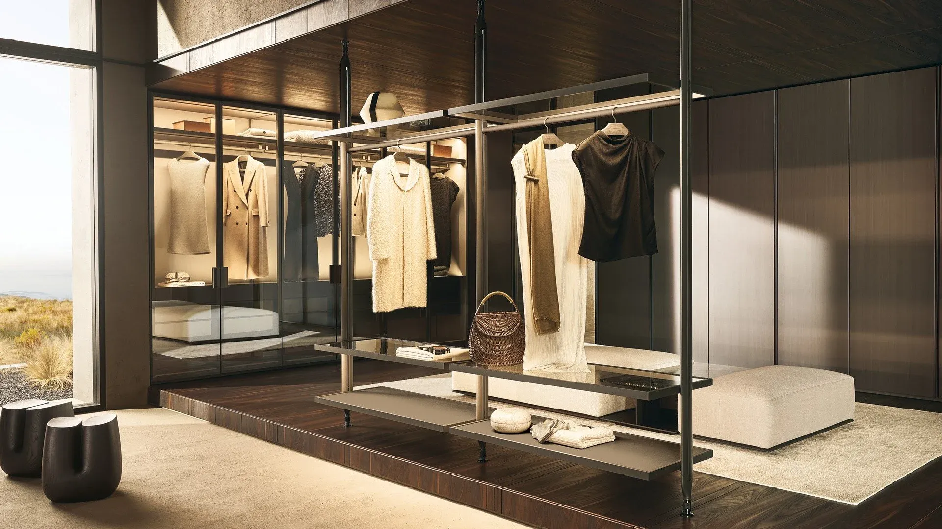 poliform lexington walk-in closet