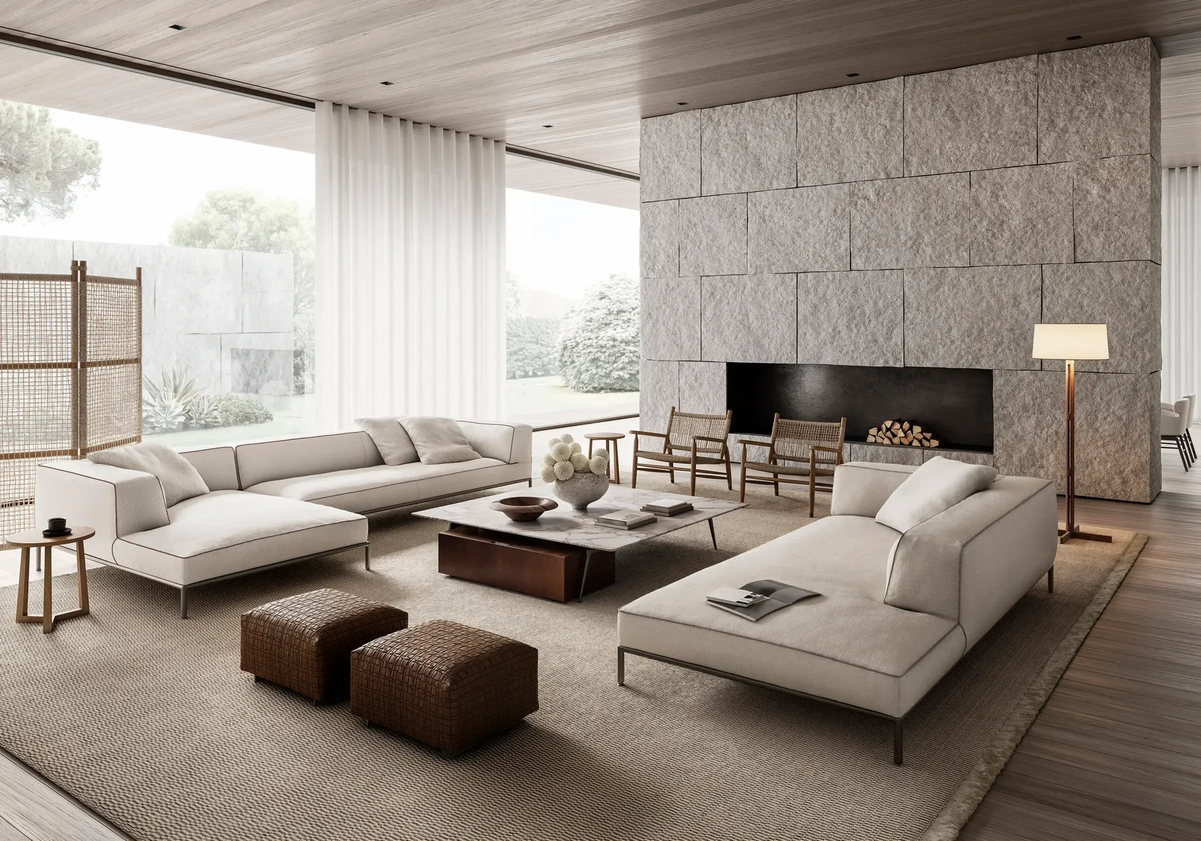flexform perry up sectional sofa